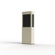 Applique Brick² N°2 PMMA noir Sable 053 - PRADIER 108005053 