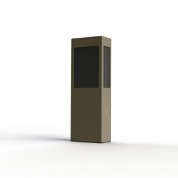 Applique Brick² N°2 PMMA noir Grès 054 - PRADIER 108005054 
