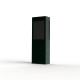 Applique Brick² N°2 PMMA noir Gris ardoise 059 - PRADIER 108005059