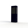 Applique Brick² N°2 PMMA noir Bleu acier 065 - PRADIER 108005065