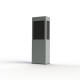 Applique Brick² N°2 PMMA noir Gris soie 105 - PRADIER 108005105