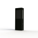 Applique Brick² N°2 PMMA noir Gris noir 107 - PRADIER 108005107