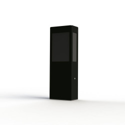 Applique Brick² N°2 PMMA noir Gris noir 107 - PRADIER 108005107 