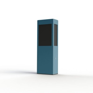 Applique Brick² N°2 PMMA noir Bleu 111 - PRADIER 108005111 