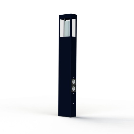 Borne Brick² N°4 prise Bleu acier 065 - PRADIER 108009065 