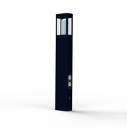 Borne Brick² N°4 prise Bleu acier 065 - PRADIER 108009065 