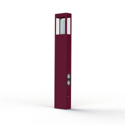 Borne Brick² N°4 prise Rouge vin 066 - PRADIER 108009066 