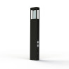 Borne Brick² N°4 prise Gris noir 107 - PRADIER 108009107 