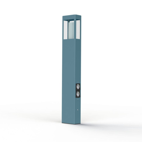 Borne Brick² N°4 prise Bleu 111 - PRADIER 108009111 