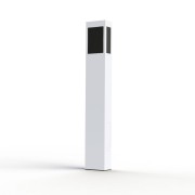Borne Brick² N°4 PMMA noir Blanc 001 - PRADIER 108010001 