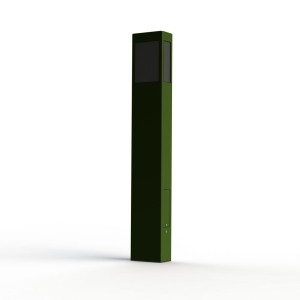 Borne Brick² N°4 PMMA noir Vert fougère 109 - PRADIER 108010109 