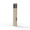 Borne Brick² N°4 PMMA noir prise Sable 053 - PRADIER 108012053 