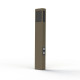 Borne Brick² N°4 PMMA noir prise Grès 054 - PRADIER 108012054
