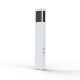 Borne Brick² N°4 PMMA noir prise Blanc pur 101 - PRADIER 108012101