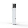 Borne Brick² N°4 PMMA noir prise Blanc pur 101 - PRADIER 108012101