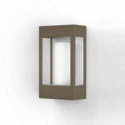 Applique Brick² N°1 Classe 3 Diffuseur clair Grès 054 - PRADIER 108015054 