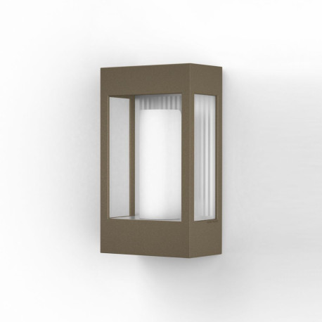 Applique Brick² N°1 Classe 3 Diffuseur clair Grès 054 - PRADIER 108015054 