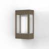 Applique Brick² N°1 Classe 3 Diffuseur clair Grès 054 - PRADIER 108015054 