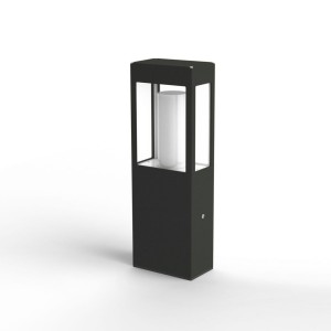 Borne Brick² N°2 Classe 3 Diffuseur clair Gris 107 - PRADIER 108017107 