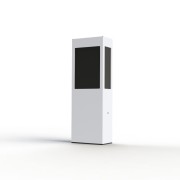 Borne Brick² N°2 Classe 3 Diffuseur PMMA noir Blanc 001 - PRADIER 108018001 