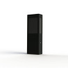 Borne Brick² N°2 Classe 3 Diffuseur PMMA noir Gris 006 - PRADIER 108018006 