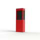 Borne Brick² N°2 Classe 3 Diffuseur PMMA noir Rouge 056 - PRADIER 108018056