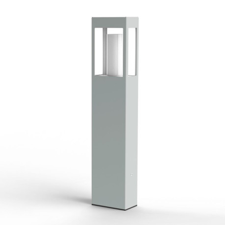 Borne Brick² N°3 Classe 3 Diffuseur clair Gris 105 - PRADIER 108019105 