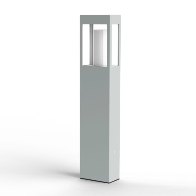 Borne Brick² N°3 Classe 3 Diffuseur clair Gris 105 - PRADIER 108019105 