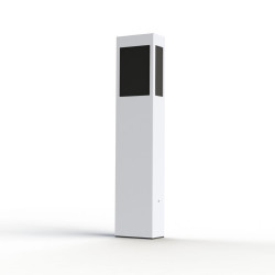 Borne Brick² N°3 Classe 3 Diffuseur PMMA noir Blanc 001 - PRADIER 108020001 