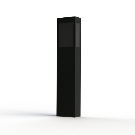 Borne Brick² N°3 Classe 3 Diffuseur PMMA noir Gris 006 - PRADIER 108020006 