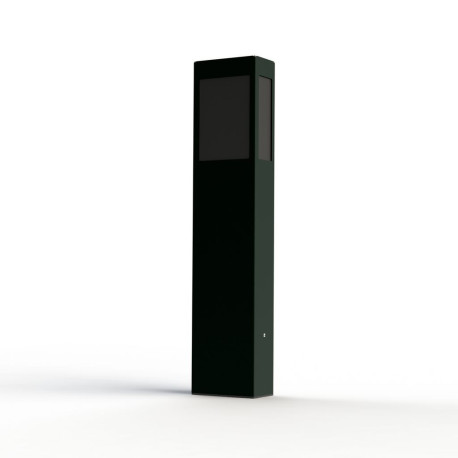 Borne Brick² N°3 Classe 3 Diffuseur PMMA noir Gris 059 - PRADIER 108020059 
