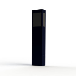 Borne Brick² N°3 Classe 3 Diffuseur PMMA noir Bleu 065 - PRADIER 108020065 