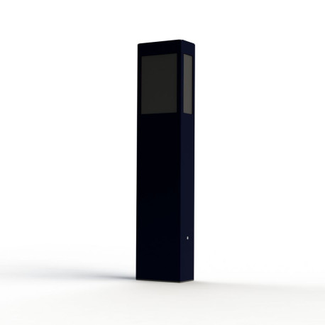 Borne Brick² N°3 Classe 3 Diffuseur PMMA noir Bleu 065 - PRADIER 108020065 