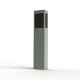 Borne Brick² N°3 Classe 3 Diffuseur PMMA noir Gris 105 - PRADIER 108020105