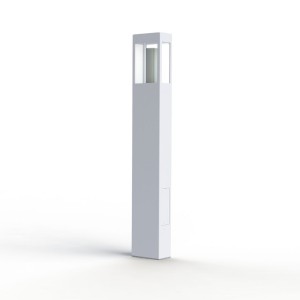 Borne Brick² N°4 Classe 3 Diffuseur clair Blanc 001 - PRADIER 108021001 