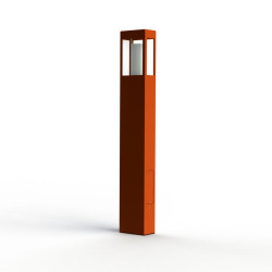 Borne Brick² N°4 Classe 3 Diffuseur clair Orange 014 - PRADIER 108021014 