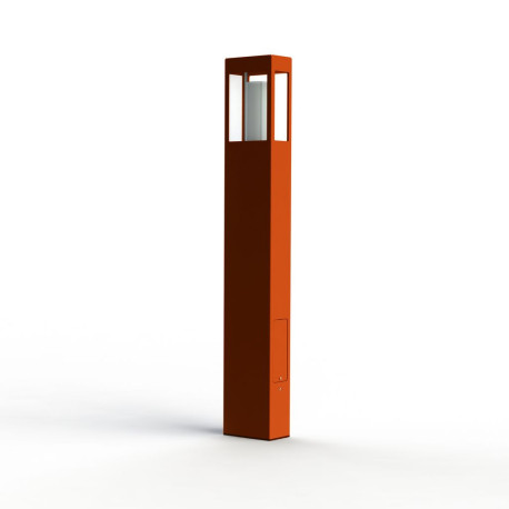 Borne Brick² N°4 Classe 3 Diffuseur clair Orange 014 - PRADIER 108021014 