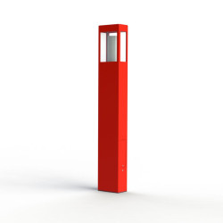 Borne Brick² N°4 Classe 3 Diffuseur clair Rouge 056 - PRADIER 108021056 