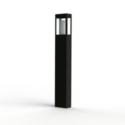 Borne Brick² N°4 Classe 3 Diffuseur clair Gris 105 - PRADIER 108021105 