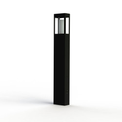 Borne Brick² N°4 Classe 3 Diffuseur clair Gris 107 - PRADIER 108021107 