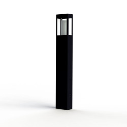 Borne Brick² N°4 Classe 3 Diffuseur clair Noir 113 - PRADIER 108021113 