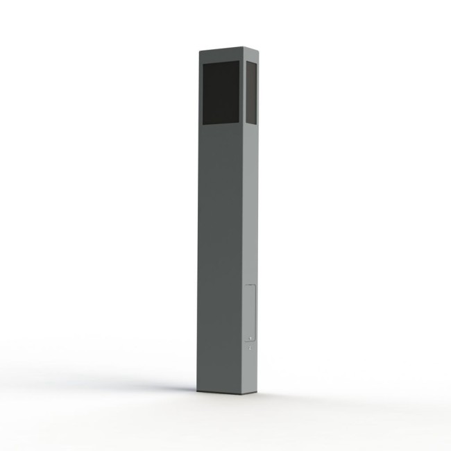 Borne Brick² N°4 Classe 3 PMMA noir Gris 105 - PRADIER 108022105 