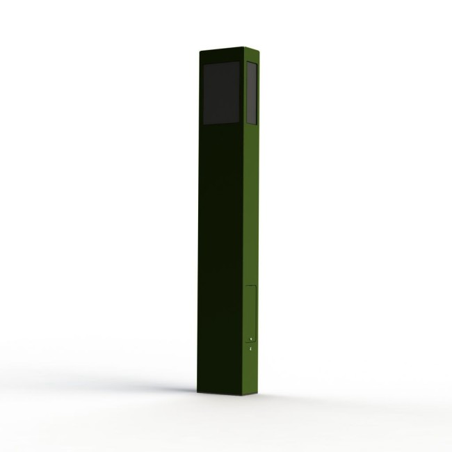 Borne Brick² N°4 Classe 3 PMMA noir Vert 109 - PRADIER 108022109 