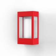 Applique Brick² N°1 clair Rouge signalisation 056 - PRADIER 108001056 
