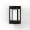 Applique Brick² N°1 clair Aluminium anodisé noir 144 - PRADIER 108001144 