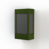 Applique Brick² N°1 PMMA noir Vert fougère 109 - PRADIER 108004109 