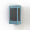 Applique Brick² N°1 PMMA noir Bleu 111 - PRADIER 108004111 