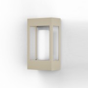 Applique Brick² N°1 Classe 3 Diffuseur clair Sable 053 - PRADIER 108015053 