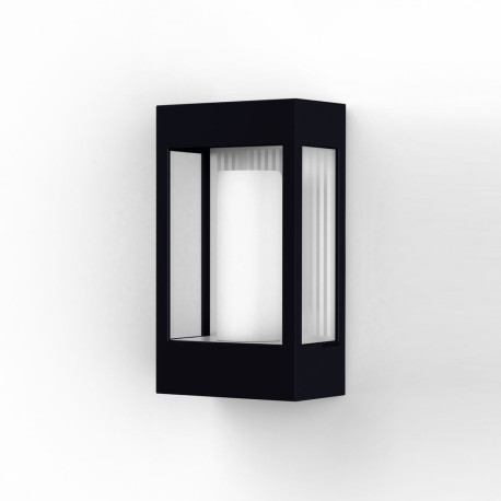 Applique Brick² N°1 Classe 3 Diffuseur clair Noir 113 - PRADIER 108015113 