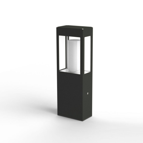 Borne Brick² N°2 Classe 3 Diffuseur clair Gris 107 - PRADIER 108017107 